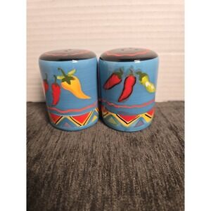 The Main Ingredients Salt‎ & Pepper Shakers Southwestern Colorful Festive